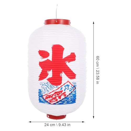 Linterna japonesa tradicional de hierro para crear ambientes de taberna en negocios 3