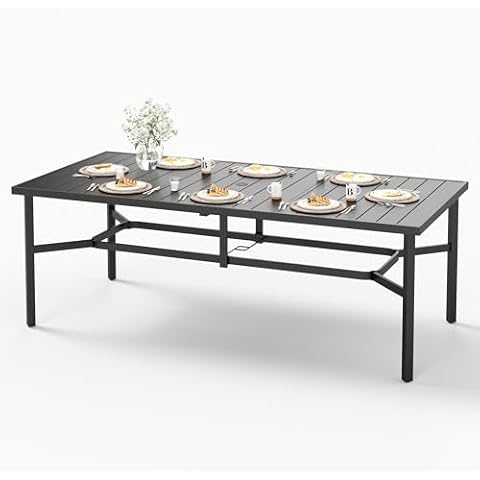 HERA'S HOUSE 83” x 39" Patio Dining Table Cover