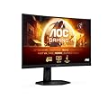 AOC Gaming CQ27G4X Monitor curvo QHD da 27 pollici, 180 Hz, 0,5 ms, FreeSync Prem., HDR10 2560x1440, DisplayPort, 2x HDMI Regolabile, nero/grigio, 27 pollice QHD Curvo, Regolazione altezza