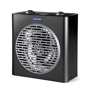 BLACK+DECKER BXSH2003E ventilatorkachel, 2000 W, kunststof, zwart