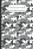 Pixel Camouflage Wide Ruled Composition Notebook 18 | Camo Pocket Notebook Journal | Camouflage Composition Notebook | Camouflage Journal Notebook | ... Planner Journal (Smarty Camo, Band 18)