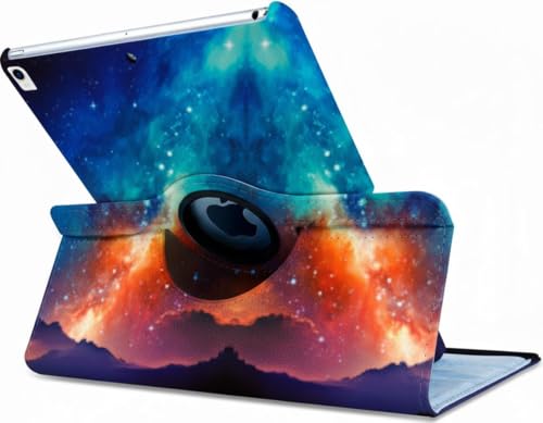 Funda giratoria para iPad mini con auto encendido y soporte de piel 6