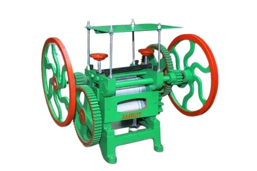 Image of AKSHAR INDUSTRIES Iron Manual Sugar Cane Juice Machine | Hand Sugar Cane Juicer, Sugarcane Squeezer For Commercial Use (Size:-24 inchx 27 inchx30 inch)