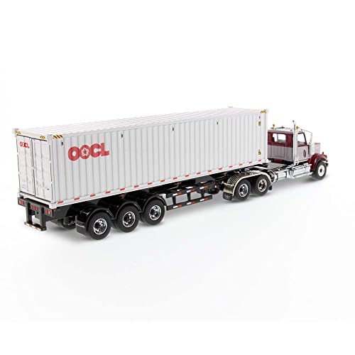 Western Star 4900 SF Day Cab con Contenedor 1:50 miniatura 2