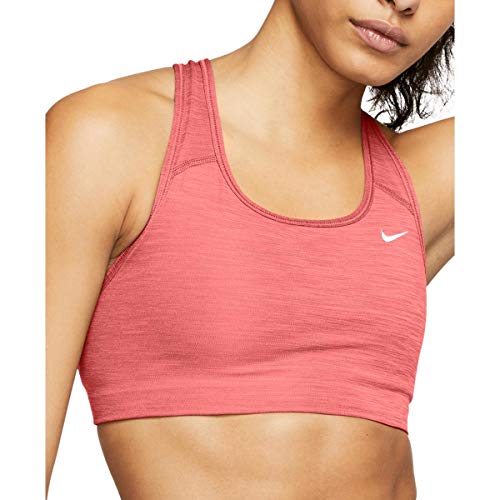 Image of Nike Polyester Womens Swoosh Bra Non PAD Bra L Women Training