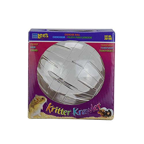Lee's Kritter Krawler Mini Exercise Ball, 5-Inch, Clear - Image 4