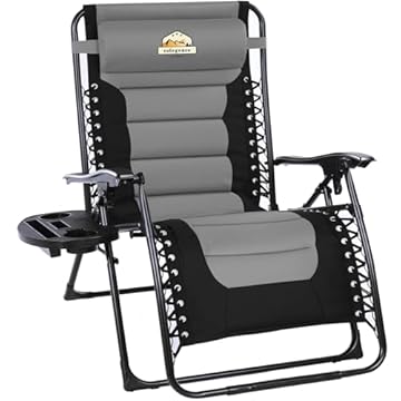 heavy duty reclining camp chair