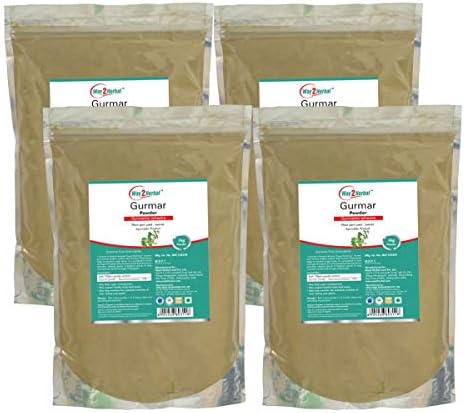 Way2Herbal Gurmar Powder - 1 Kg Powder - (Pack of 4)