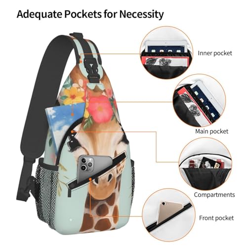 Bolso cruzado para hombre mochila tipo bandolera negra miniatura 4