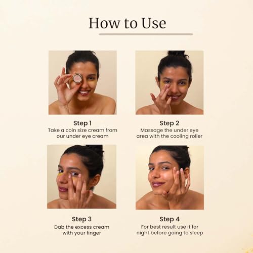 Image of Mellow Under Eye Cream For Dark Circles, Eye Puffiness & Fine Lines | Kesar & Patang | Ayurvedic Formula | Best for Men & Women | 12 gms | 94% Users Saw Reduced Dark Circles
