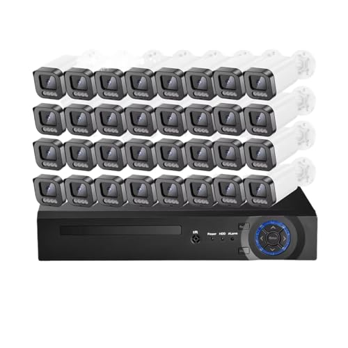 猟o 4K 8MP POE IPJ ZLeBVXeLbg J[iCgrW CCTV 32CH NVR 4MP rfIĎVXe(None,32pcs 8MP Cameras)