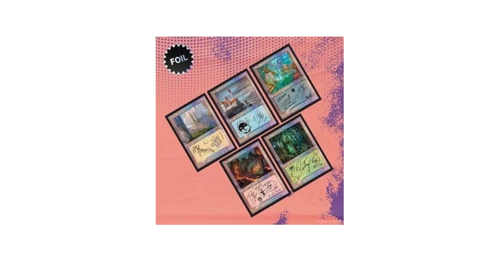 Amazon.com: Secret Lair X Post Malone: The Lands