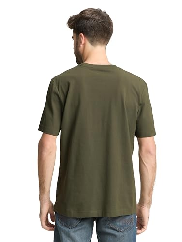 Klassisches T-Shirt mit Piqué-Struktur – Ansicht 3