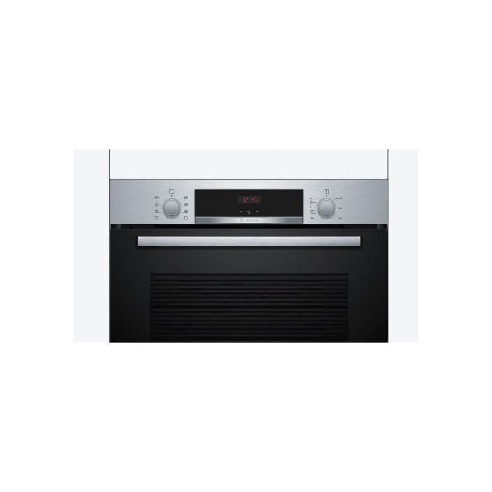 Bosch HBA553BR3F Series 4 - Built-in Oven HotAir 3D | Stainless steel, LED display, CleanCoating Full, Energy efficiency class A+