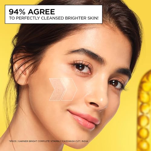 Image of Garnier Skin Naturals, Facewash, Cleansing and Brightening, Bright Complete, 100 g