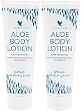 Forever Living - Aloe Body Lotion - For Smooth, Hydrated Skin - Vegan and Gluten-Free with Argan and Macadamia Oils 2 Pack (8 fl oz Each)