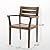 Christopher Knight Home Keth Outdoor 5 Piece Acacia Wood Dining Set, Teak Finish
