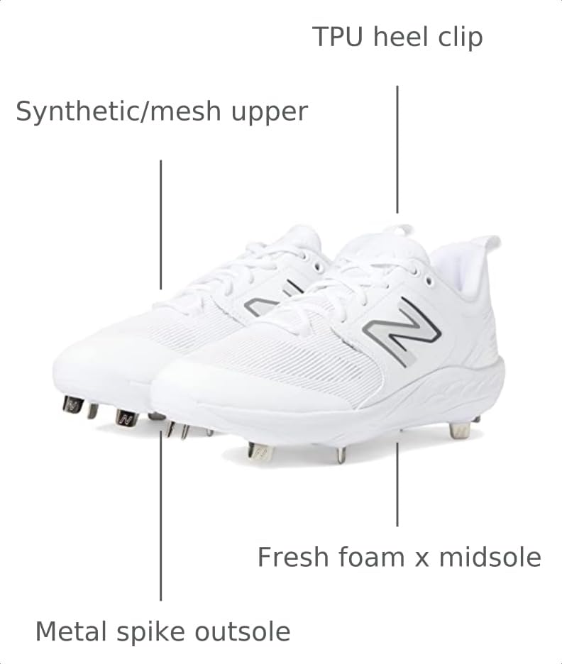 Image of New Balance Men's Fresh Foam X 3000 V6 Metal Baseball Shoes