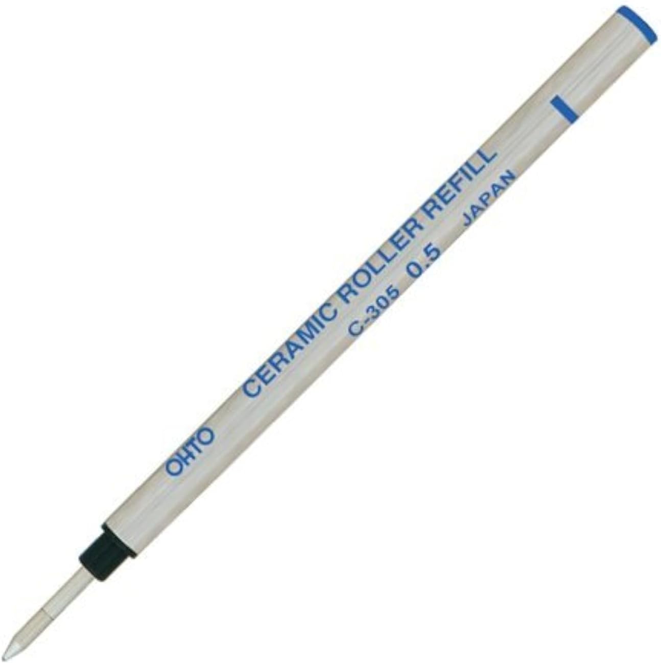 Ohto C-305P Ceramic Roller Ball Pen Refill - 0.5 mm - Blue 2 Set
