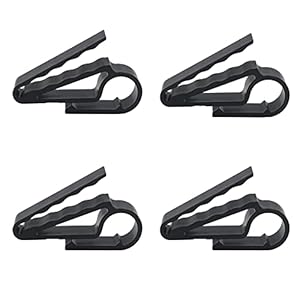 Alovexiong 4 Pack Cigar Holder Cigar Clip Cigar Minder for Golfers, Golf Cart Cigar Stand Golf Cigar Holders for Men,Cigar Clip Cigar Minder for Golfers,Boat,Motorcycle,BBQ Grill,Cigar Gifts(Black)
