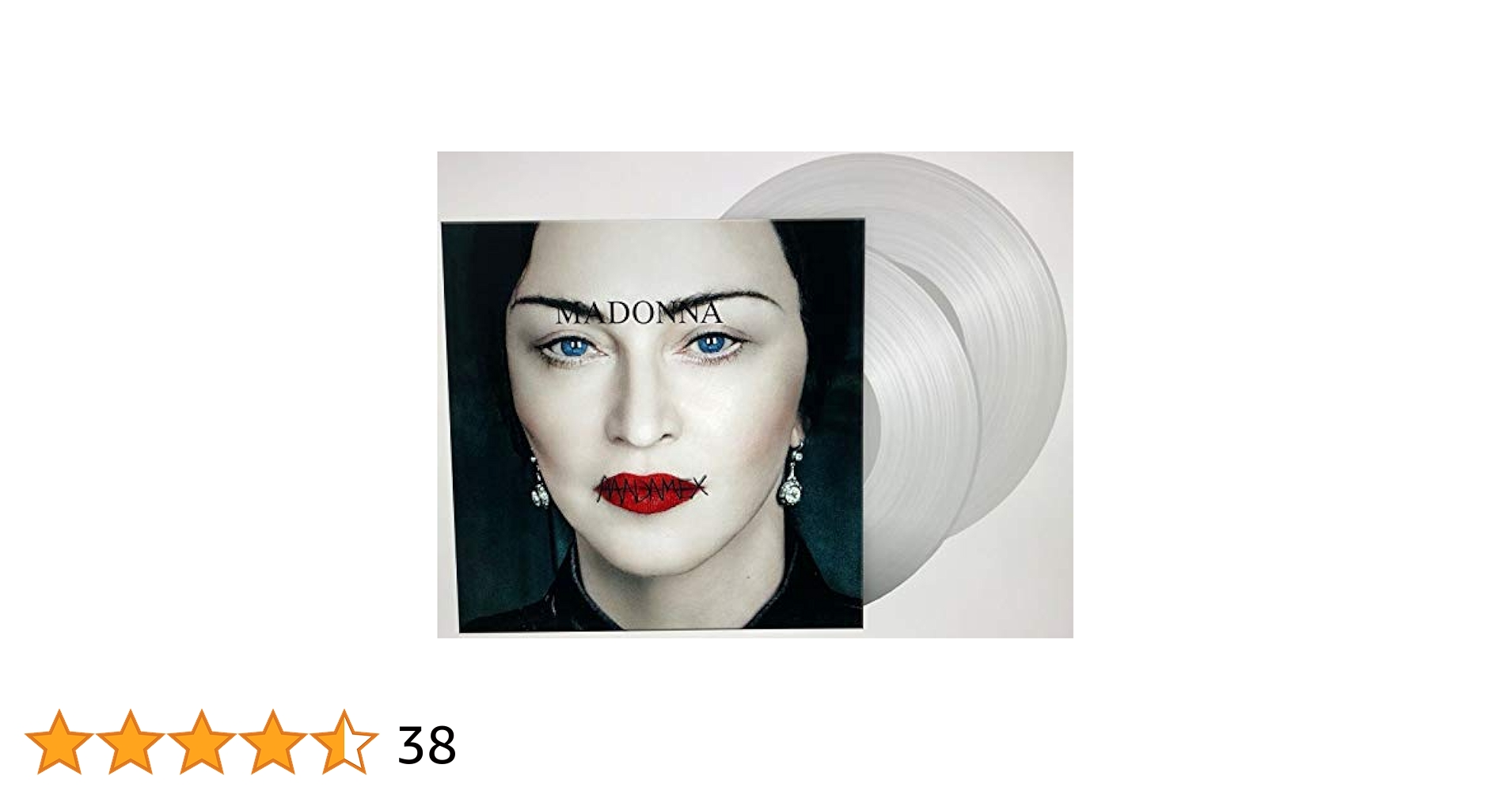【US LP】Madonna / Madame X Clear Vinyl Madonna – Madame X – 2 x Vinyl (Clear, LP, Album, Misprint