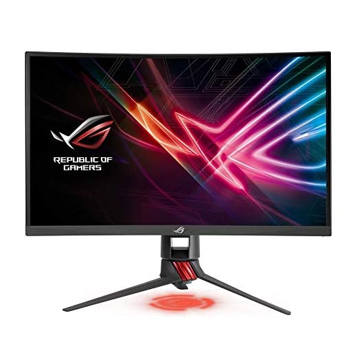 Asus ROG Strix XG27VQ - Monitor Curvo de Gaming de 27" (Full HD, resolucion de 1920x1080p, 144Hz, Extreme Low Motion Blur, Adaptive-Sync, FreeSync)