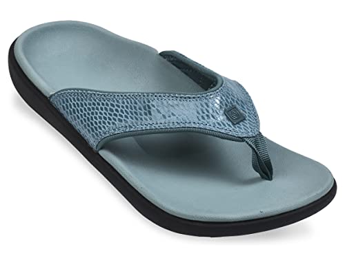 Spenco Women's Yumi Snake Flip Flop