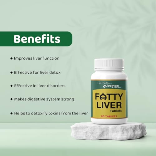Image of Dr. Satnam's Arogyam Ayurveda Fatty Liver Tablets | Ayurvedic Herbal Liver Support Formula | Digestive & Metabolic Wellness Support | Plant-Based Supplement (PACK OF 2)