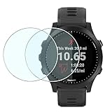 Duttek - Protector de Pantalla para Garmin Forerunner 945 (2 Unidades, 0,3 mm, dureza 9H, Resistente a los arañazos)