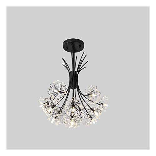 Atmosphère de la chambre sublimée par le lustre cristal clair