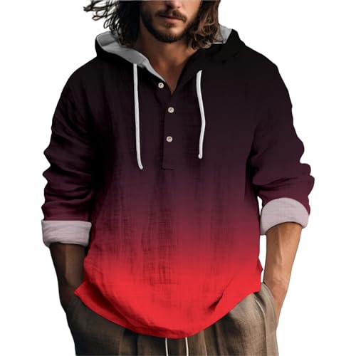 Mens Pullover Hoodie Sweatshirt Casual Regular Fit Vacation Style Long Sleeve Soft Breathable Streetwear
