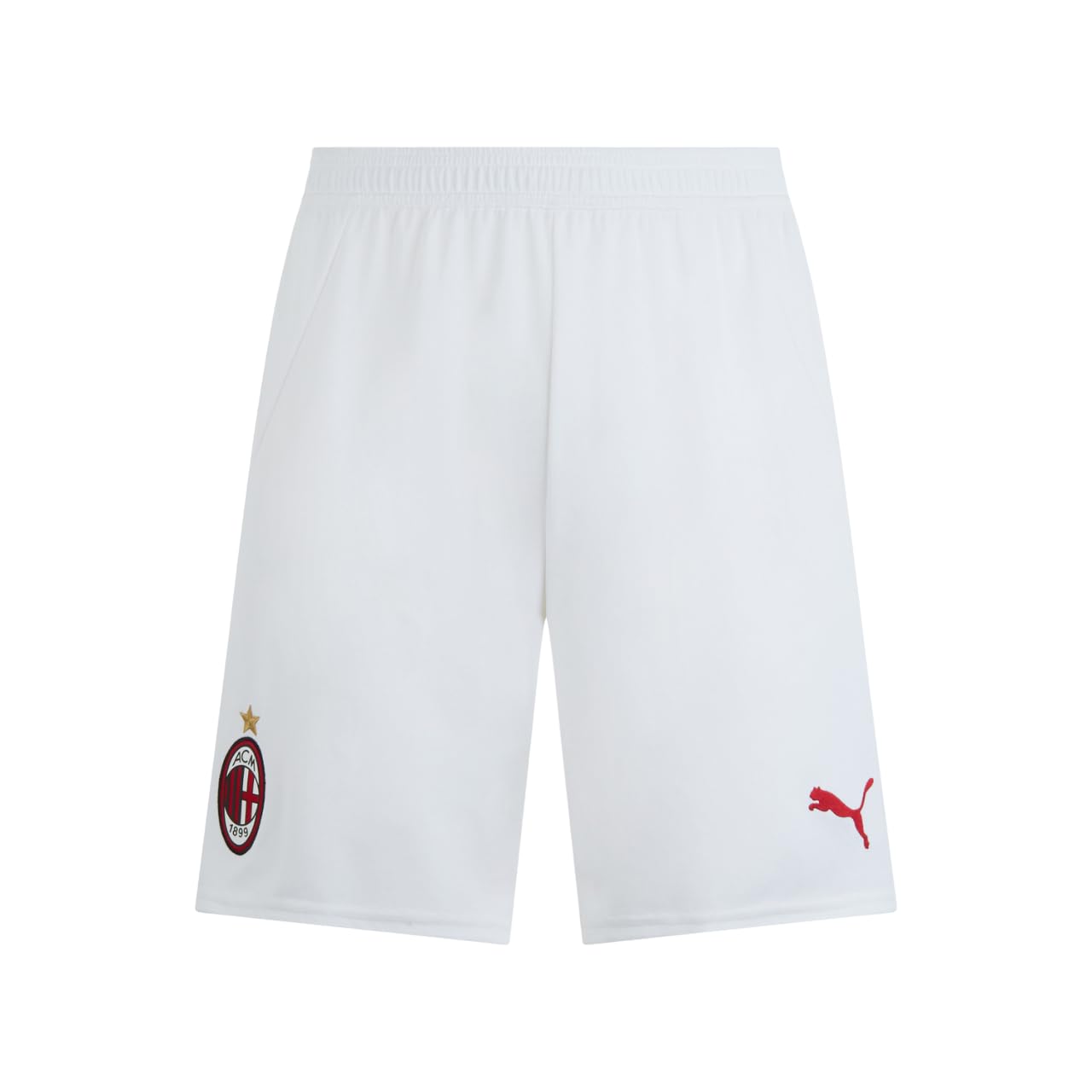 Puma Pantaloncini Calcio Ac Milan Home 24 25 Bianco Bambino 164 cm