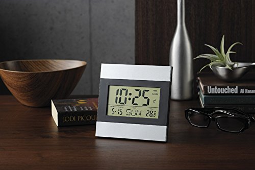 Amazon.co.jp: 置時計 アルミフレーム インテリアクロック 29153