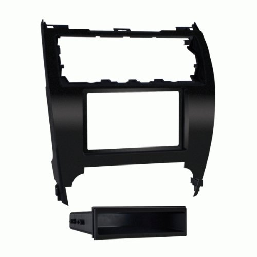 Harmony Audio HA-40LX11 Compatible with Toyota Camry 2012-2014 Aftermarket Radio Antenna Adapter, MET13-99-8232B ISO Single/Double DIN Dash Installation Kit and HA-701761 Aftermarket Radio Harness