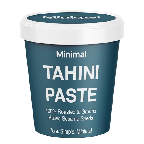 Image of Minimal White Tahini Paste-200 gram 100% Sesame Seeds Smooth & Creamy No Additives Ideal for Hummus, Dressings & Baking