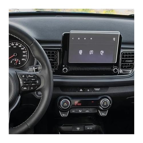Verre trempé tactile Kia Rio protection écran voiture anti-rayures 8 pouces