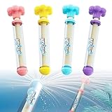 4 Stück Feuerwerks Wasserpistole Spielzeug, Feuerwerks WassersprüHspielzeug, omantisches Feuerwerk Wasserpistole für Paare, for Strand und Spielplatz