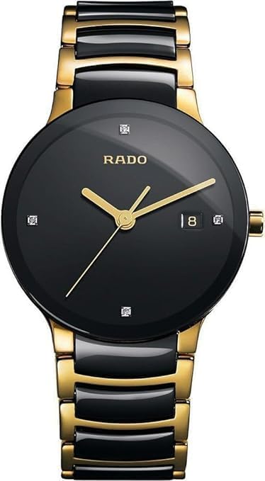 MIDDLEASTAARWHWET RAD 0 Switzerland Analogue Men's Watch (Gold & Black)