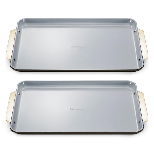 Caraway Ceramic Large Baking Sheet Duo
