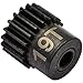 Hot Racing 19t 48p Hardened Steel Pinion Gear 1/8 Bore CSG1819