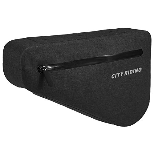 Festnight Impermeável Ciclismo Triângulo Bolsa Bicicleta Frente Tubo Quadro Bolsa MTB Bicicleta Bols