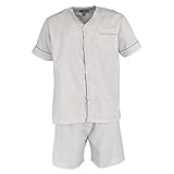 Ten West Apparel Mens Short Sleeve Short Leg Pajama Set