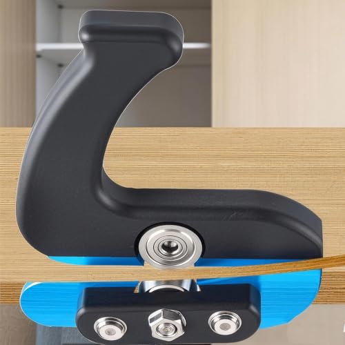 Cepilladora Cantos, Recortadora Cantos Portátil Para Madera Con Dos Rodamientos Descentrados Para Materiales 0,3–2,5 Mm Cortadora Corte Preciso Para Cajas/Pvc/Acp/Melamina/Laminado De Vinilo