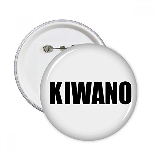 Badge kiwano fruit rond pour personnaliser vos vêtements lors de vos sorties urbaines