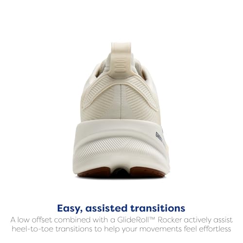 Brooks Men’s Ghost Max 4 Neutral Running & Walking Shoe - Arctic Wolf/Navy/Coconut - 8.5 Medium - image 3