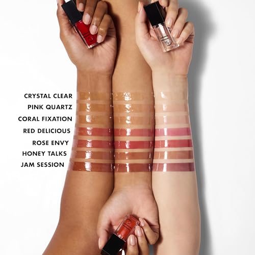 e.l.f. Glow Reviver Lip Oil, Nourishing Tinted Lip Oil For A High-Shine Finish, Infused With Jojoba Oil, Vegan & Cruelty-Free, Red Delicious - Image 4