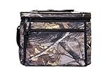 Dwell Six | Bird & Buck Camo Soft Travel Cooler, Holds up to 18 cans, w/Easy top Entry