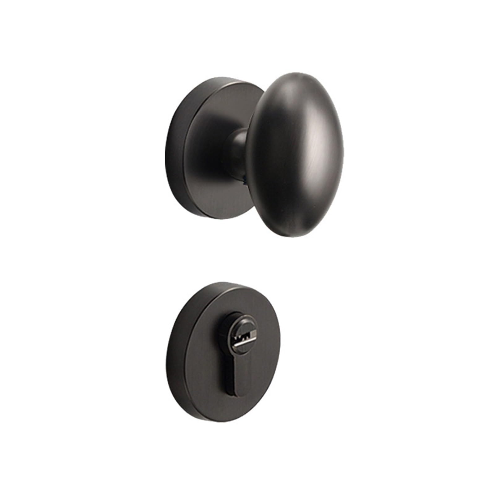 Serrure porte intérieure bois alliage zinc magnétique pour chambre à coucher