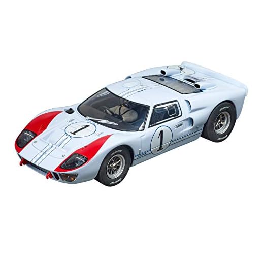 Carrera 23921 Ford GT 40 MKII Ken Miles No.1 1:24 Scale Digital Slot Car Racing Vehicle Digital Slot Car Race Tracks