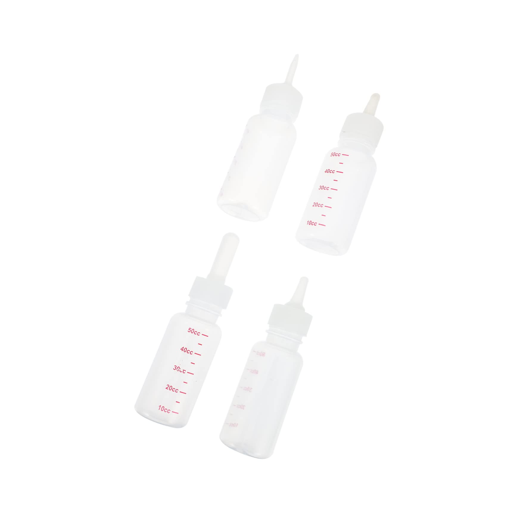 Parliky Safe Pet Nursing Bottles for Kitten Dog Cat Silicone Milk Feeding Bottles